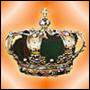 Goud op het hoofd van de koning